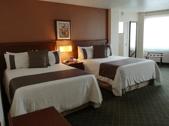 غرفة بسريرين مزدوجين، Hotel Mision Express Pachuca 1/3