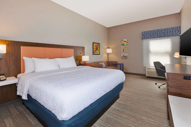 استوديو بسرير كينج مع أريكة لذوي الإعاقة، Hampton Inn Princeton 4/10