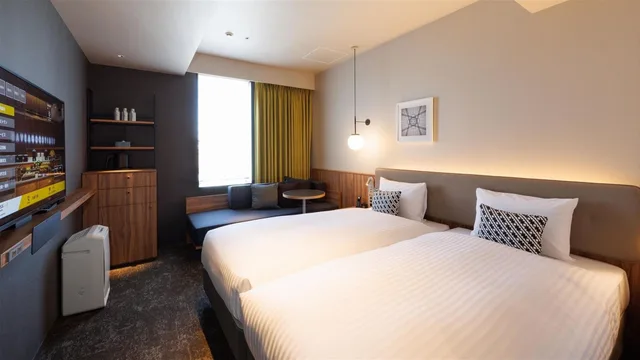 غرفة كومفورت بسرير مزدوج أو سريرين منفصلين، Cross Life Hakata Tenjin 1/3