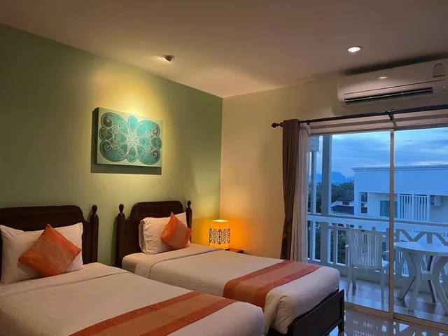 غرفة ديلوكس بسريرين منفصلين، Krabi Front Bay Resort 1/3