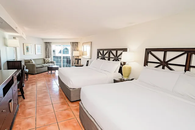 Efficiency, 2 King Beds, Ocean View, Tidelands Caribbean Hotel and Suites 1/2