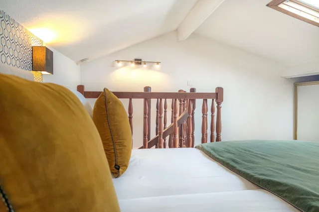 دوبلكس بسريرين منفصلين بشرفة مع أريكة، Aparthotel AMMI Nice Massena 8/10