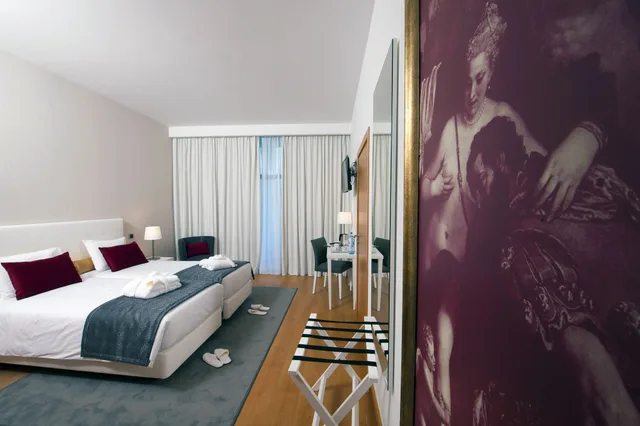 غرفة بسريرين منفصلين، Hotel Parque Serra Da Lousa 2/3