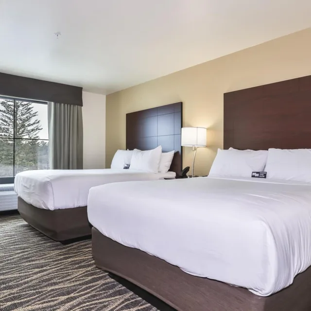 غرفة بسرير كوين، Cobblestone Hotel & Suites - Rhinelander 3/7