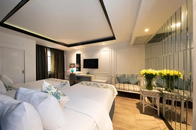 جناح بريميير بمطبخ صغير، A&EM Saigon Hotel 6/10