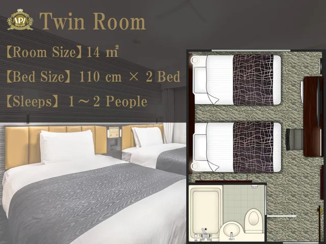 Room, Single, Smoking, Apa Hotel Kyotoeki Horikawadori 21/27