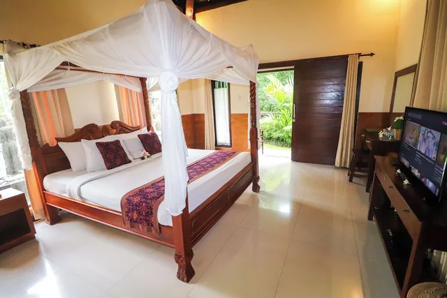 فيلا بسرير كينج، Villa Jj And Spa Ubud 10/10