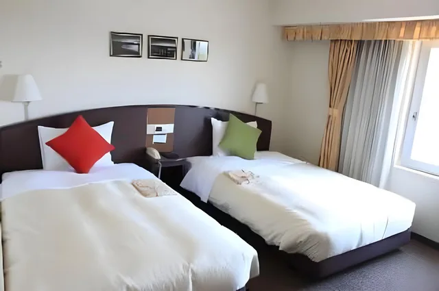 غرفة بسريرين منفصلين، Hotel Resol Hakodate 1/1