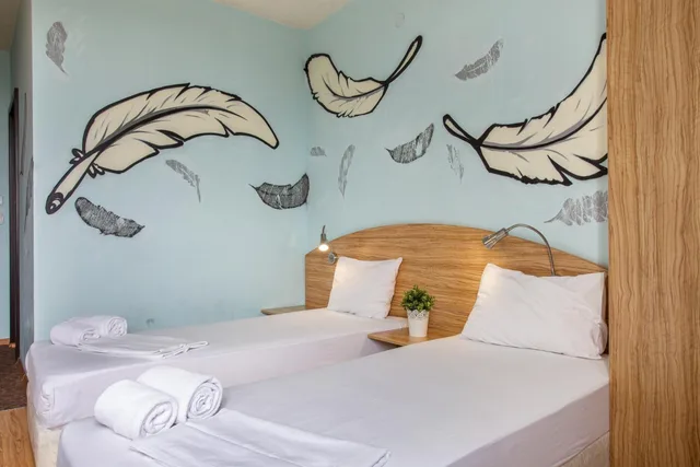 غرفة اقتصادية بسرير فردي، Art Hotel Simona 3/10