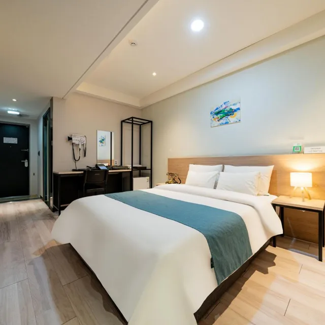 غرفة ديلوكس بسرير مزدوج، Suwon Dono1796 Hotel 1/10