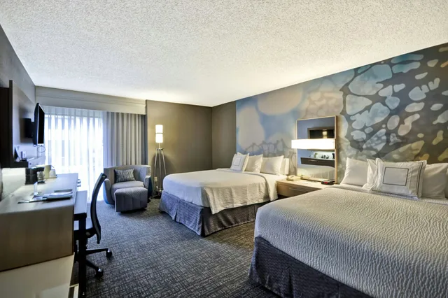 غرفة بسريرين كوين، Courtyard Houston I-10 West/Energy Corridor 1/1