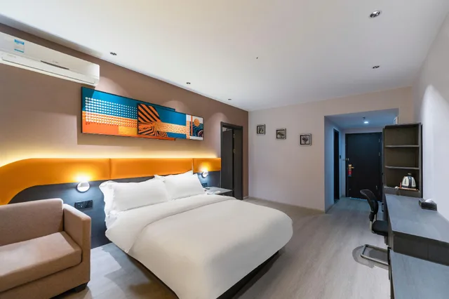 جناح ديلوكس بسريرين منفصلين، Jinjiang Inn Lijiang Qixing Street 1/2