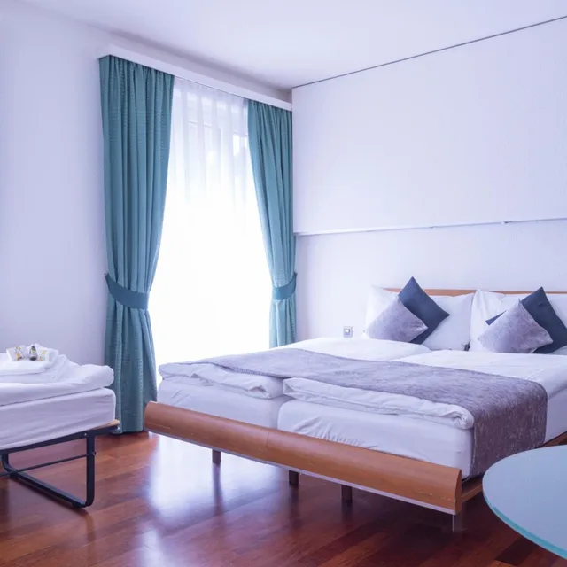غرفة قياسية ثلاثية بسرير فردي، Hotel Krone Unterstrass 2/9