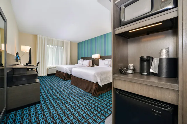 غرفة بسريرين كوين، Fairfield Inn And Suites By Marriott Raleigh Cary 2/4