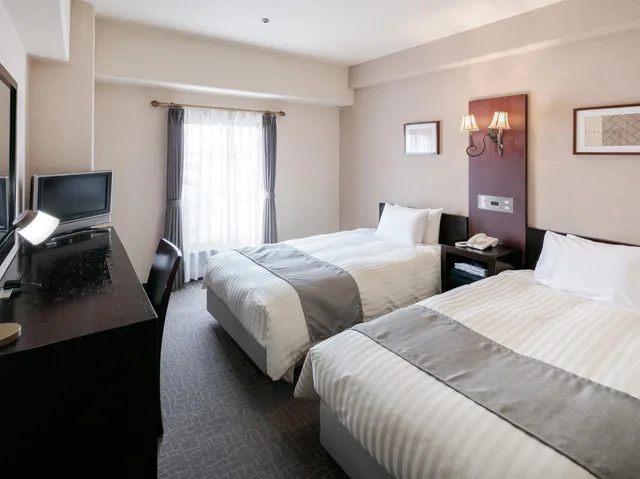 غرفة بسريرين منفصلين، Nara Royal Hotel 1/3