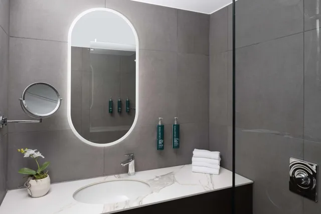 غرفة مفردة، Hilton Duesseldorf 28/28