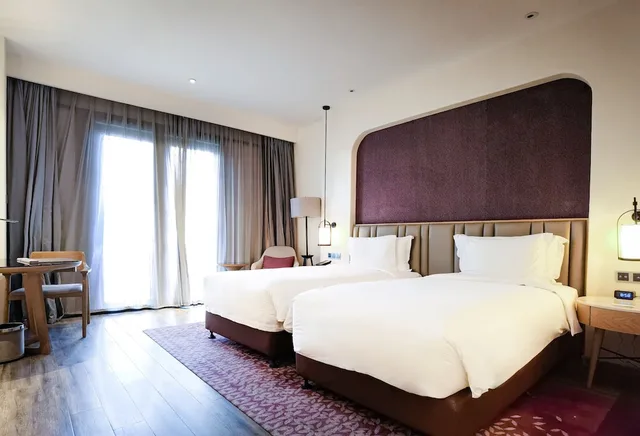 غرفة قياسية بسريرين منفصلين، Crowne Plaza Qingdaoorientalmoviemetropolis 4/6