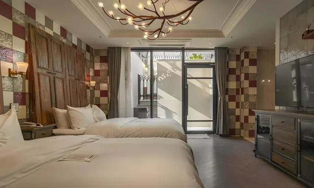 Royal, Signature, Cabana, Suite, 2 Double Beds، February Hotel Dongseongro 1/1