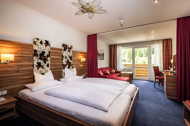 غرفة سوبيريور بسرير كينج، Hotel Alpenhof 1/5