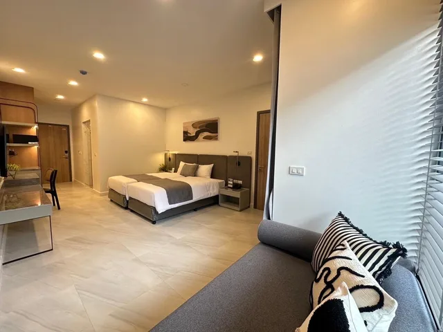 غرفة غراند ديلوكس بسريرين منفصلين بإطلالة على الحديقة، Royal Hills Golf Resort And Spa 1/1