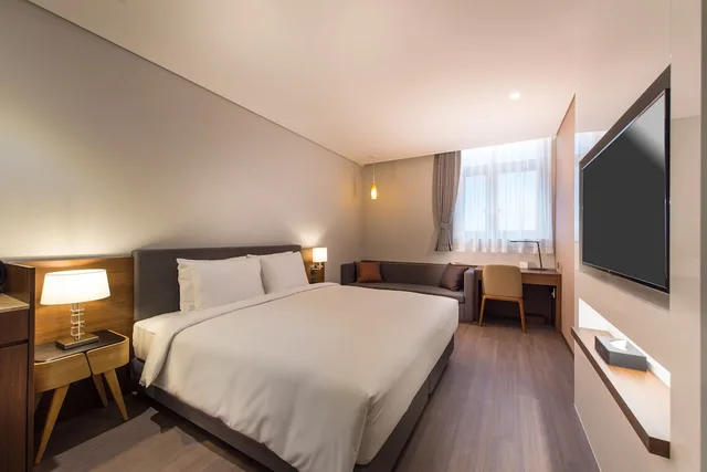 غرفة قياسية بسرير كينج، Ena Suite Hotel Namdaemun 1/5