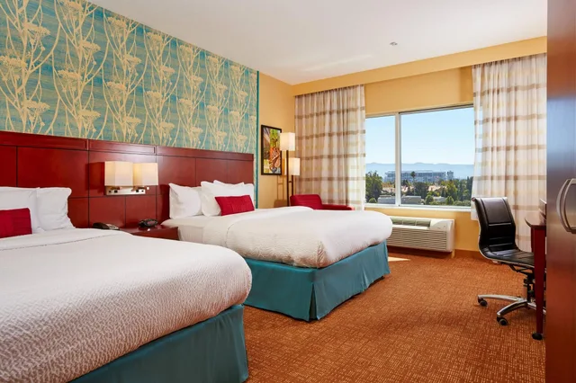 غرفة بسريرين كوين، Courtyard by Marriott San Jose North/Silicon Valley 3/6