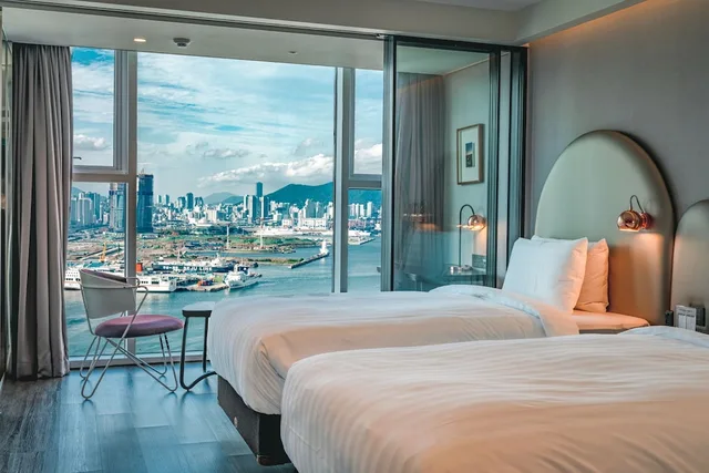Ocean, Deluxe, Twin Beds، LaValse Hotel 3/6