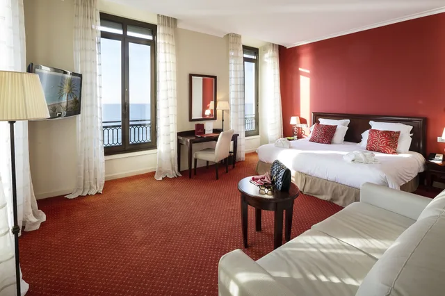 جناح جونيور بسريرين منفصلين بإطلالة على البحر، Westminster Hotel and Spa Nice 8/10