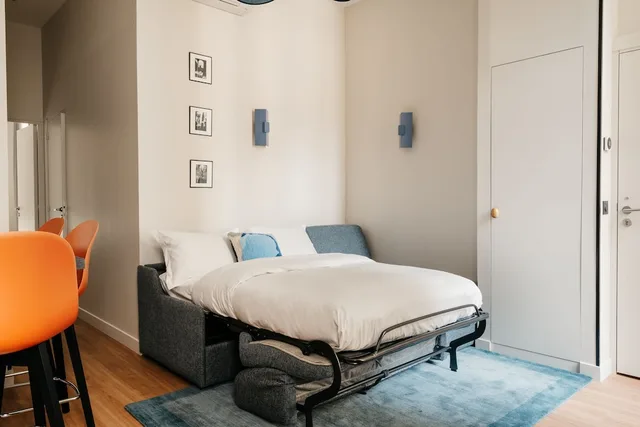 شقة بسرير كوين وسريرين مزدوجين بغرفتي نوم، Edgar Suites Louvre - Jour 2/5