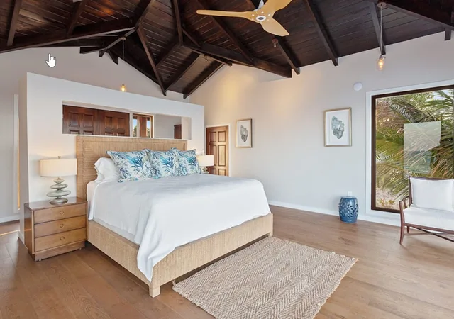 Honeymoon, Suite, King Bed, Ocean Front, Private Pool، Hatchet Caye Resort 2/2