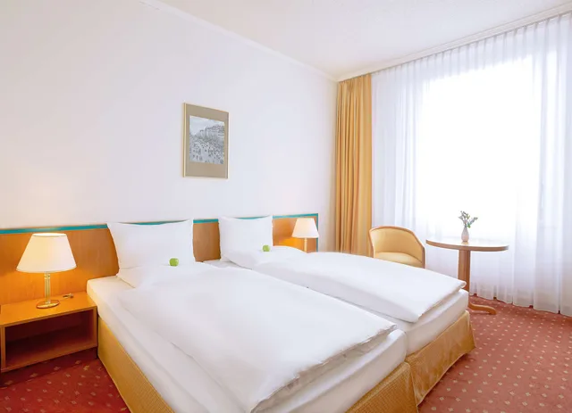 غرفة قياسية مزدوجة، Dorint Hotel Leipzig 5/9