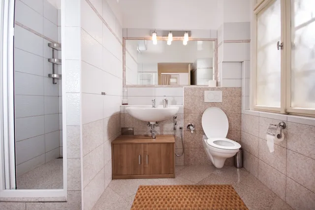 2 Bedrooms, Design, Apartment, Double Bed, Courtyard View، Prague Siesta Apartments 1/1