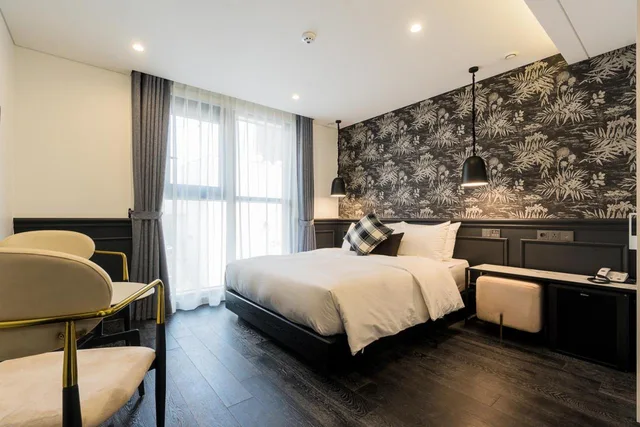 غرفة بريميير بسرير مزدوج، Hotel The May Jongno 4/10