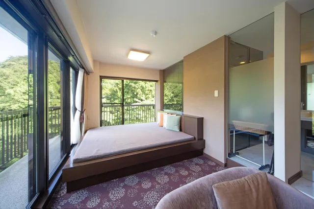Hinoki, Premium, Suite, Outdoor Bath، Hakone Nanase 4/5
