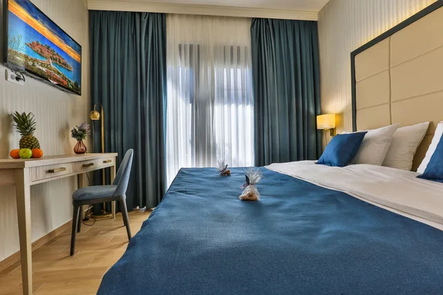 غرفة اقتصادية بسريرين منفصلين بإطلالة على الحديقة، Hotel Harmony by Aycon 3/4