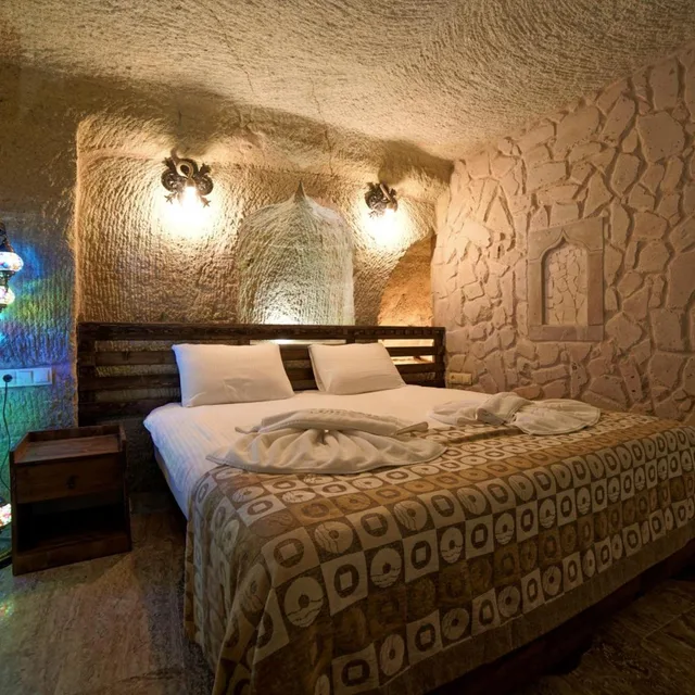 غرفة عائلية بحوض استحمام، Cappadocia Caves Hotel 6/10
