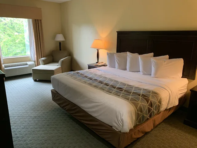 جناح بسرير كينج مع أريكة، Ambassador Inn and Suites Tuscaloosa 4/9
