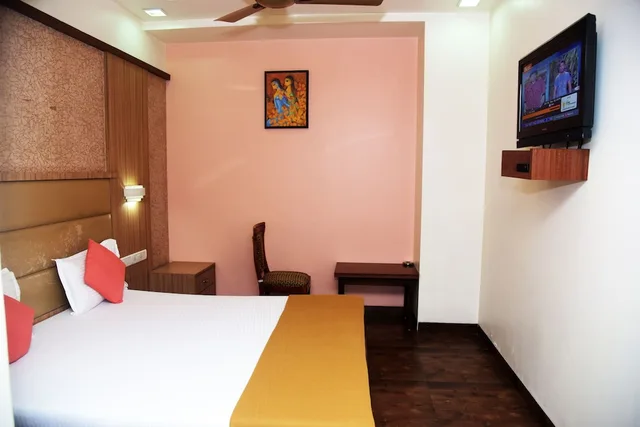 غرفة ديلوكس بسرير مزدوج، Hotel Indiana Inn 1/3