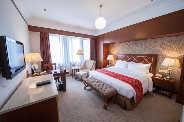 غرفة ديلوكس بسرير كينج وسرير كوين، Park Hotel Shanghai 1/2