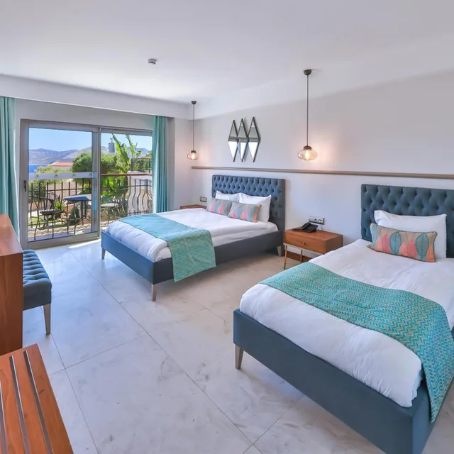 غرفة عائلية بإطلالة على البحر، Molino Hotel 5/10