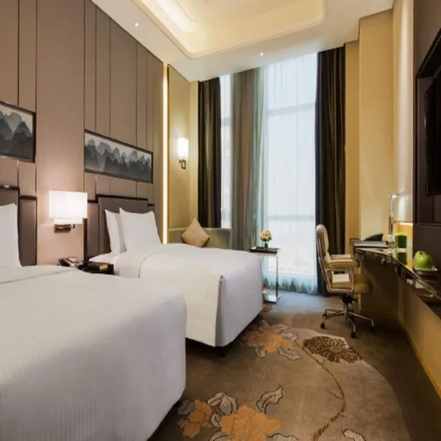 غرفة ديلوكس بسريرين منفصلين، Wanda Realm Longyan 3/4