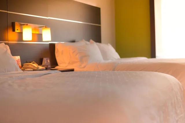 غرفة قياسية بسريرين كوين، Holiday Inn Express Suites Maryville 3/4