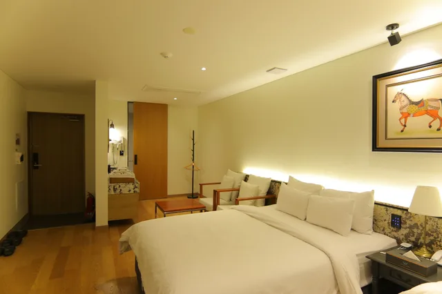 غرفة ديلوكس بسريرين مزدوجين، Hotel Gite 2/7
