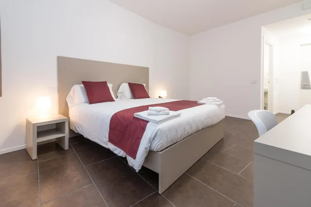 غرفة بسرير مزدوج أو سريرين منفصلين، Cascina Fossata Hotel Residence 10/10