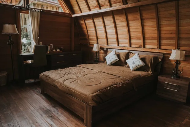 Lumbung, Queen Bed, Garden View، Kusfarm Bali by AHM 2/4