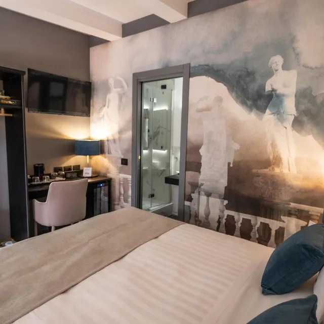 Room, Double Bed, Terrace, Relais Manzoni 8/10