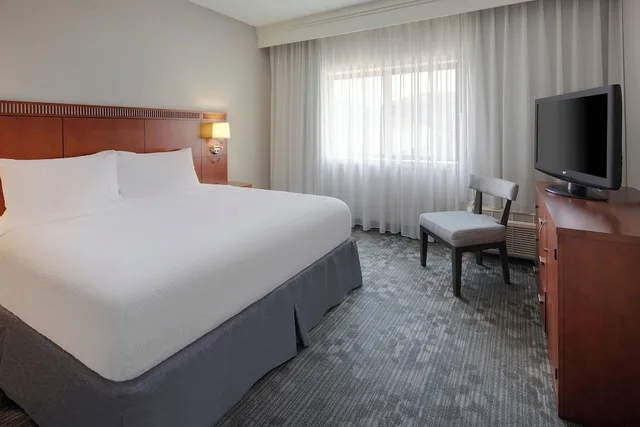 جناح بسرير كينج بغرفة نوم واحدة مع أريكة لذوي الإعاقة، Courtyard Dallas Addison Midway 1/1