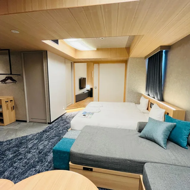 غرفة ديلوكس رباعية، Hotel Keihan Tenmabashiekimae 5/8
