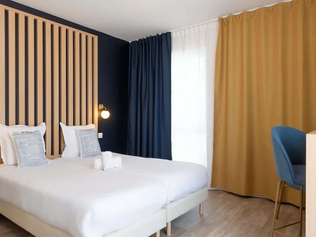 استوديو بسريرين منفصلين، The Originals Residence, Le Monde, Paris Ivry Confluence 2/5