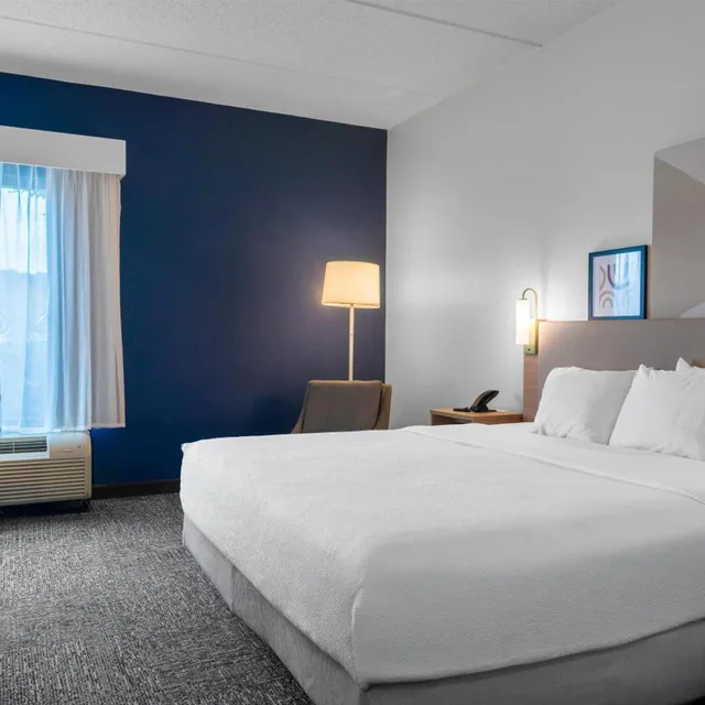 غرفة بسرير كينج بحوض استحمام لذوي الإعاقة، Spark by Hilton Atlanta Kennesaw Town Center 1/10